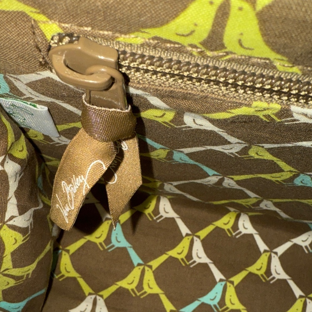 Vera Bradley Retired Sittin in a tree Julia Convertible Handbag - Picture 7 of 8
